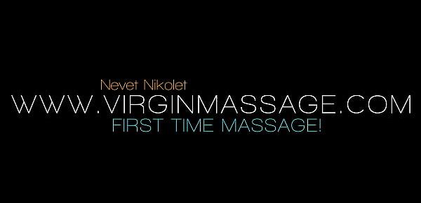  Nevet Nikolet gets lesbian first time massage